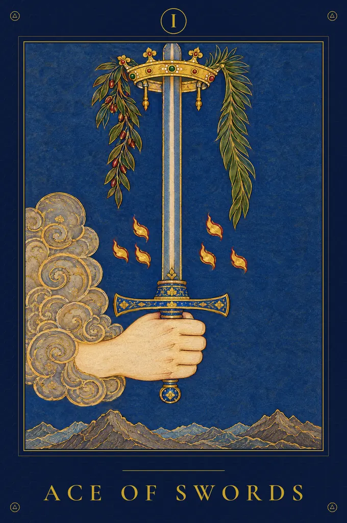 Ace of Swords, TarotPandit deck