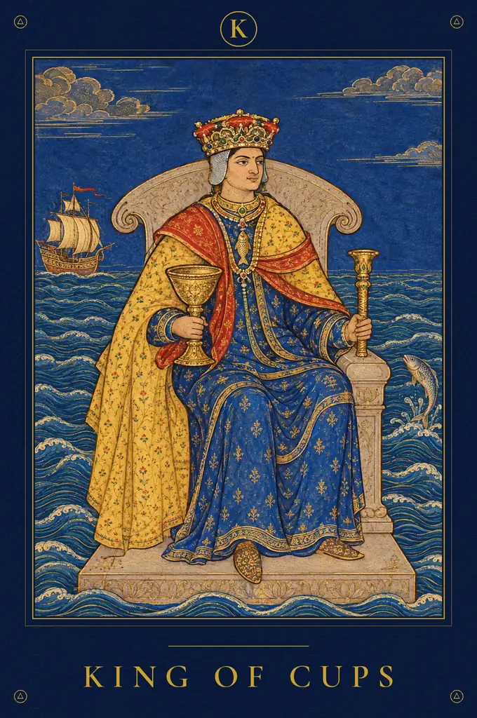 King of Cups, TarotPandit deck