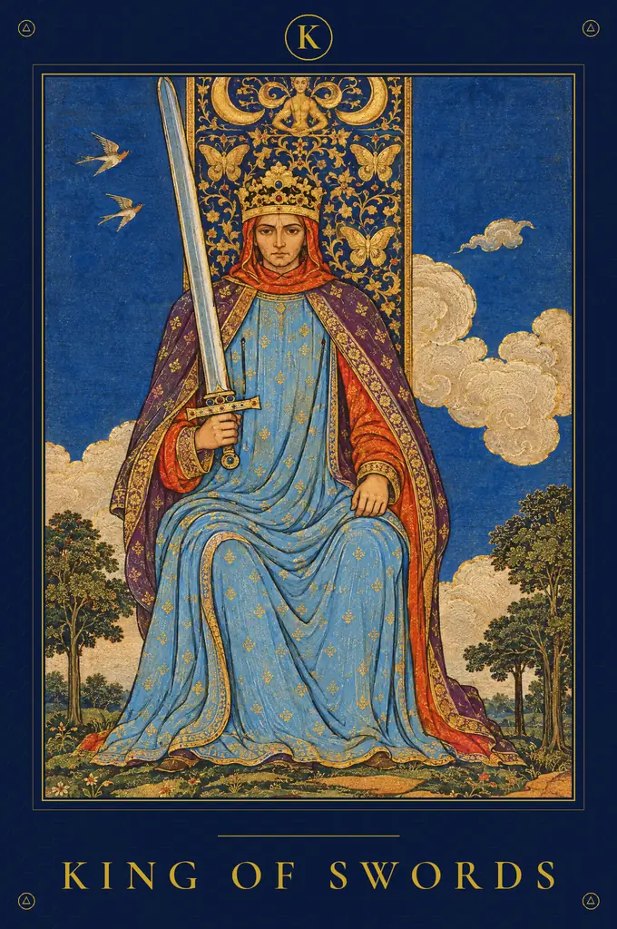 King of Swords, TarotPandit deck