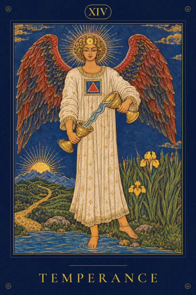 Temperance, TarotPandit deck