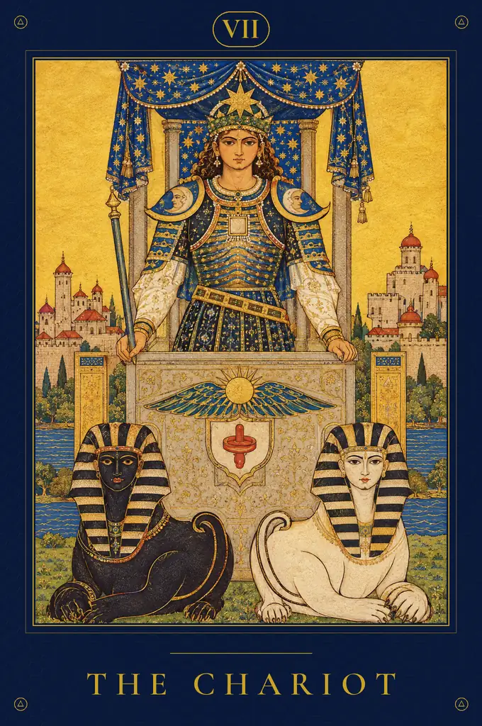 The Chariot, TarotPandit deck