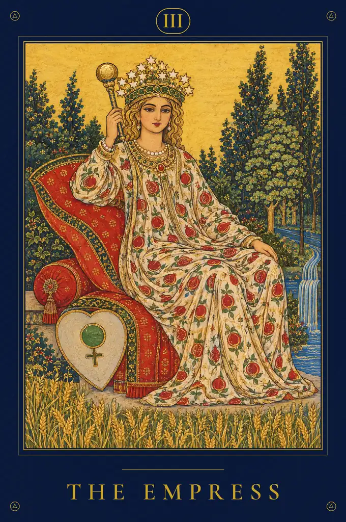 The Empress, TarotPandit deck