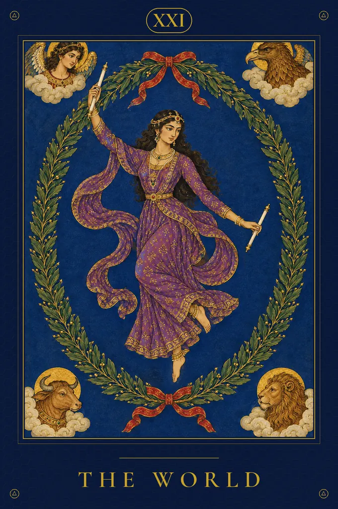 The World, TarotPandit deck