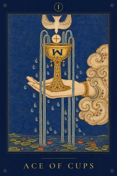 Ace of Cups — TarotPandit card