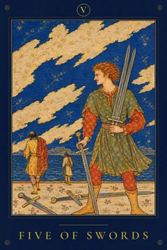 Five of Swords, reversed