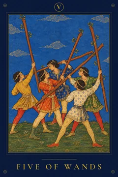 Five Of Wands