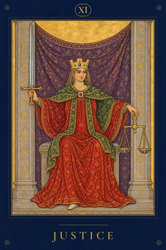 Justice — TarotPandit card