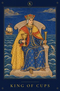 King of Cups — TarotPandit card