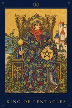 King of Pentacles — TarotPandit card