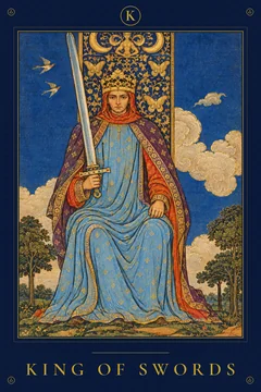 King of Swords — TarotPandit card