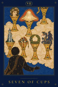 Seven of Cups — TarotPandit card