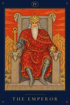 The Emperor — TarotPandit card
