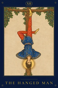The Hanged Man — TarotPandit card