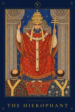 The Hierophant — TarotPandit card