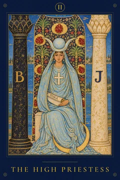 The High Priestess — TarotPandit card