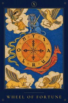 Wheel of Fortune — TarotPandit card